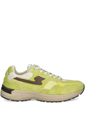 Stepney Workers Club Amiel S-Strike Geo-Merged sneakers - Green