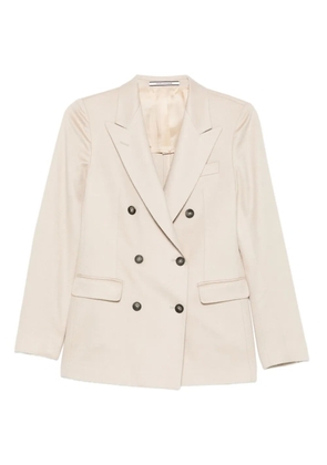 Tagliatore double-breasted buttoned jacket - Neutrals