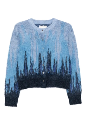 Feng Chen Wang gradient cardigan - Blue
