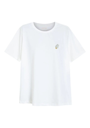 Isolda Caju embroidered T-shirt - White