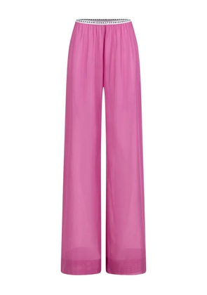 PARAMIDONNA Tessa sheer beach trousers - Pink
