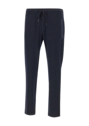 Paul & Shark elasticated-waist side-pocket trousers - BLUE AND GREEN