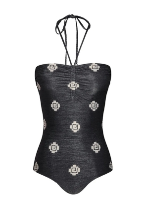 Johanna Ortiz Occasus Solis patterned swimsuit - Black