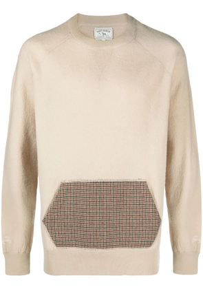 MC2 Saint Barth pouch-pocket wool jumper - Neutrals
