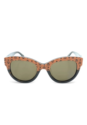 MCM monogram cat-eye sunglasses - Brown