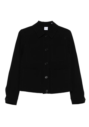 ASPESI button-fastening pocket jacket - Black