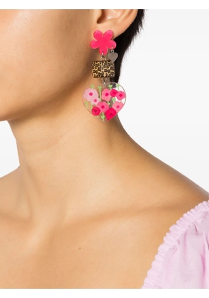 Amir Slama Bijoux charm-detail drop earrings - Multicolour