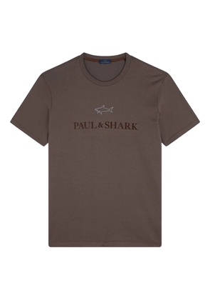 Paul & Shark cotton T-shirt - Brown