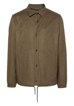 Herno padded shirt jacket - Green