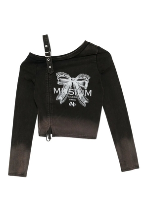 Musium Div. printed T-shirt - Brown