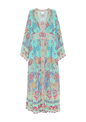 Camilla The Concubine’s Corridor maxi dress - Blue