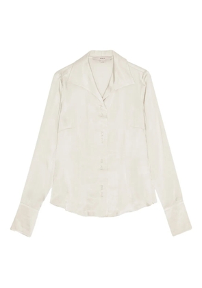 REMAIN button-front collared shirt - Neutrals