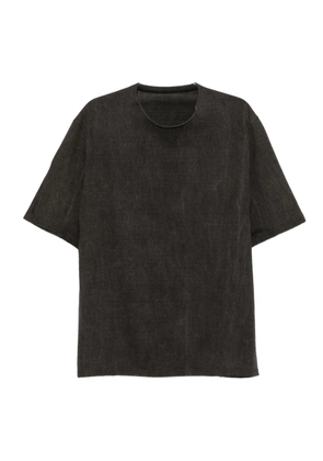 Devoa panelled cotton T-shirt - Grey