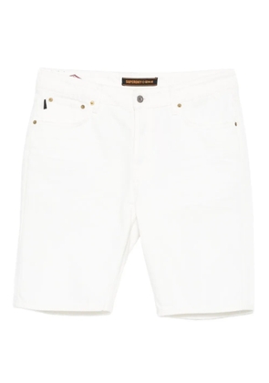 Superdry denim shorts - White