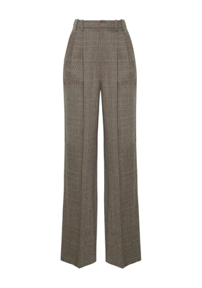 Adam Lippes check-pattern tailored trousers - Neutrals