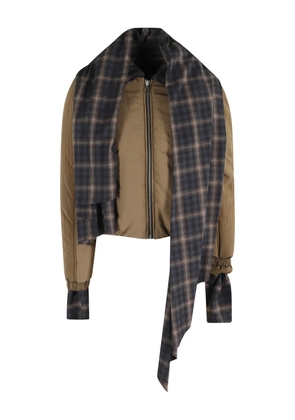 MARBELL Kirsten bomber jacket - Brown