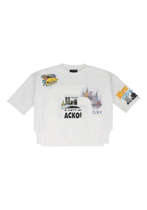 Who Decides War graphic-print T-shirt - White