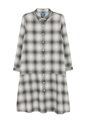 SPORT b. by agnès b. checkered plaid dress - Green