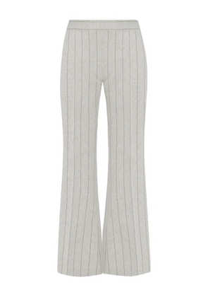 Rosetta Getty ribbed-knit trousers - Neutrals