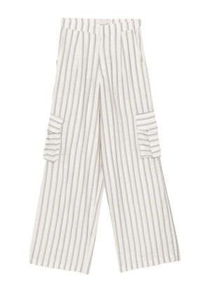 Bambah Hannah striped trousers - Neutrals
