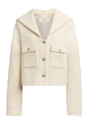 12 STOREEZ tweed blazer - Neutrals