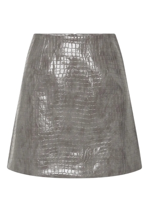 Rebecca Vallance Kenna mini skirt - Grey