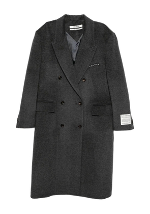 Kimhekim double-breasted wool-blend coat - Grey