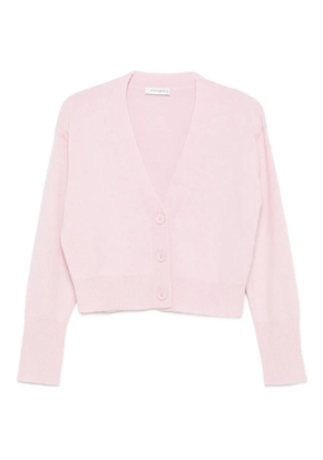 Kangra buttoned V-neck cardigan - Pink