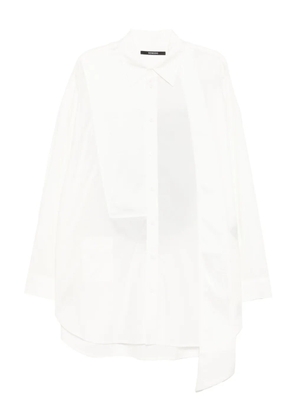 SONGZIO graphic-embroidered shirt - White