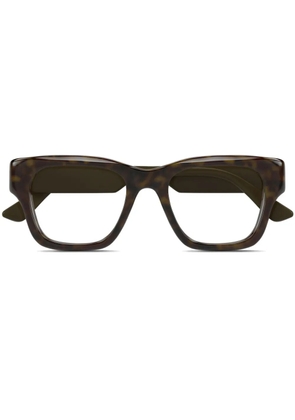 Gucci Eyewear square-frame glasses - Brown