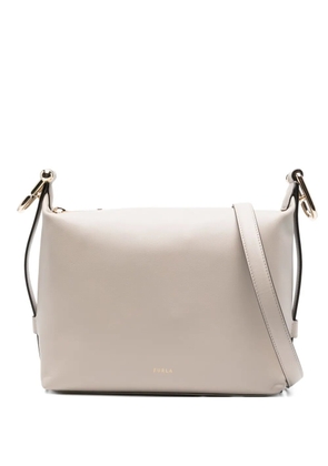 Furla medium Nuvola leather shoulder bag - Neutrals