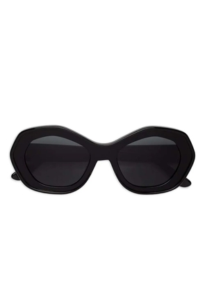 Marni Eyewear geometric-frame sunglasses - Black