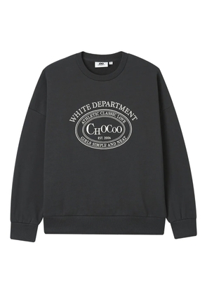 CHOCOOLATE logo-embellished sweatshirt - Grey
