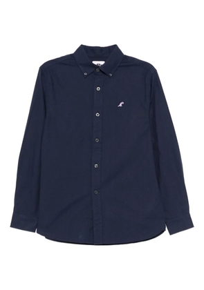 SPORT b. by agnès b. Dino-embroidered shirt - Blue