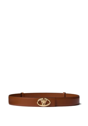 Valentino Garavani 30mm VLogo The Bold Edition belt - Brown