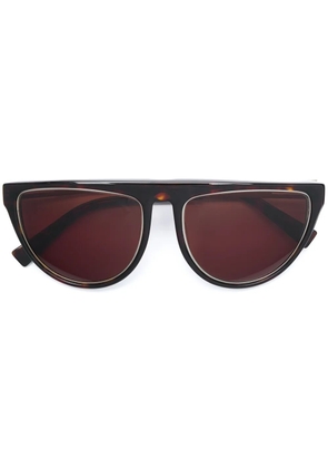 Balmain Eyewear cat eye sunglasses - Brown
