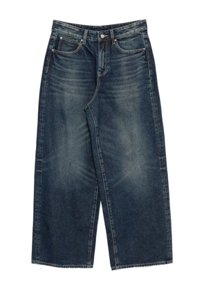 JNBY wide-leg rolled-up jeans - Blue