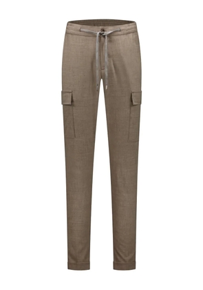 Marco Pescarolo cargo-pocket drawstring trousers - Neutrals