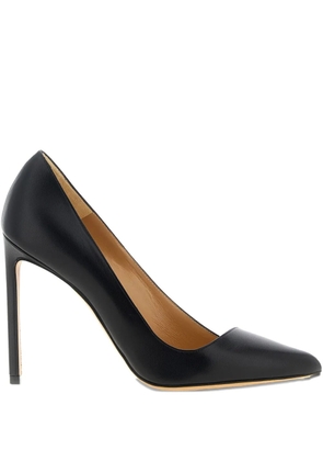 Francesco Russo 105mm pointed-toe stiletto pumps - Black