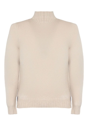 Fedeli cashmere-blend jumper - Neutrals
