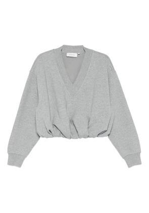 Sportmax V-neck sweatshirt - Grey