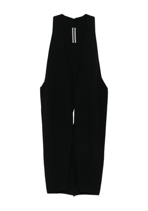 Rick Owens split knit vest - Black