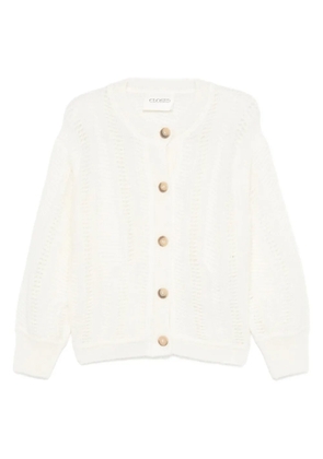 Closed crew-neck cardigan - Neutrals