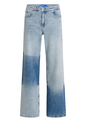 Karl Lagerfeld Jeans two-tone flared jeans - Blue
