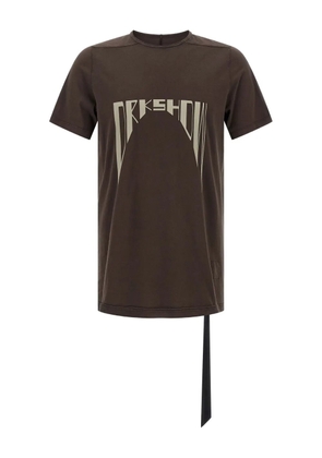 Rick Owens DRKSHDW Level T graphic-print T-shirt - Brown
