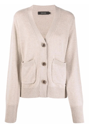 Lisa Yang button-down knit cardigan - Neutrals