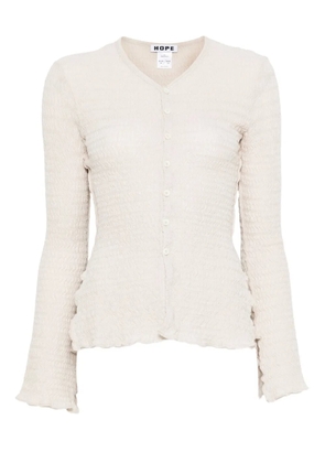 Hope V-neck cardigan - Neutrals
