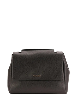 Orciani logo-print tote bag - Brown