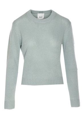 Allude crew-neck cashmere sweater - Blue