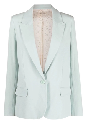 Zadig&Voltaire single-breasted blazer - Blue